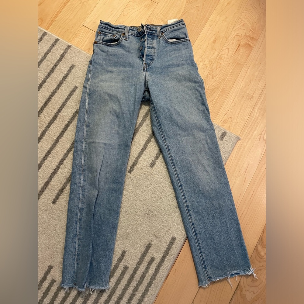 Levi’s Premium Raw Hem Jeans
